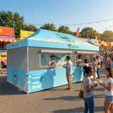 Food Service Gazebo - Full Set Bundle 10x20 Feet