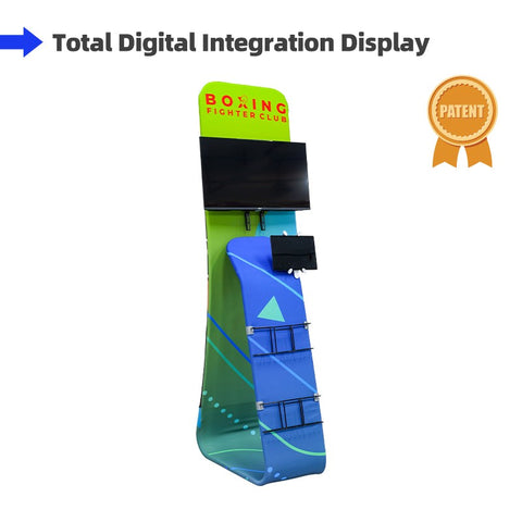Free Standing Fabric Banner - Monitor & Tablet Stand