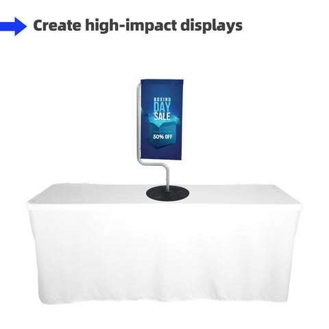 Table Top Banner Flag