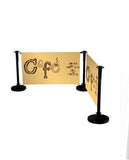 Cafe Windbreak System - Base  - United Flags And Flagstaffs